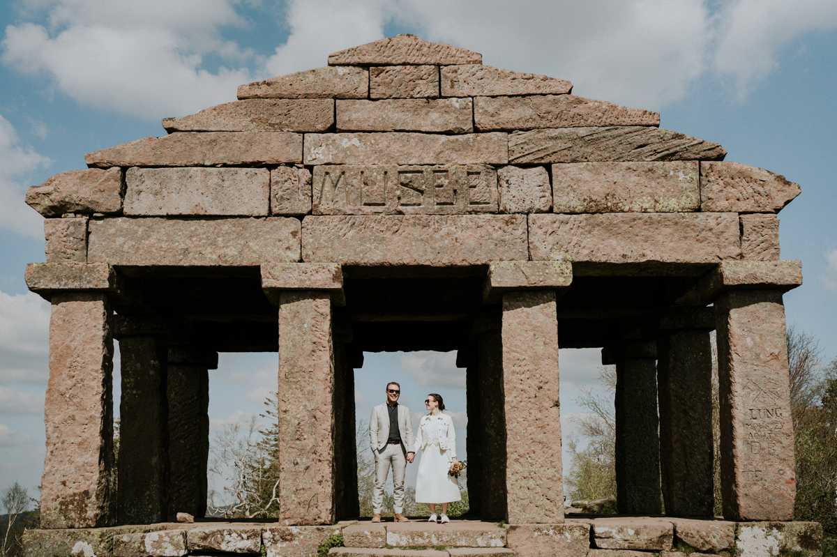 elopement nature alsace vosges