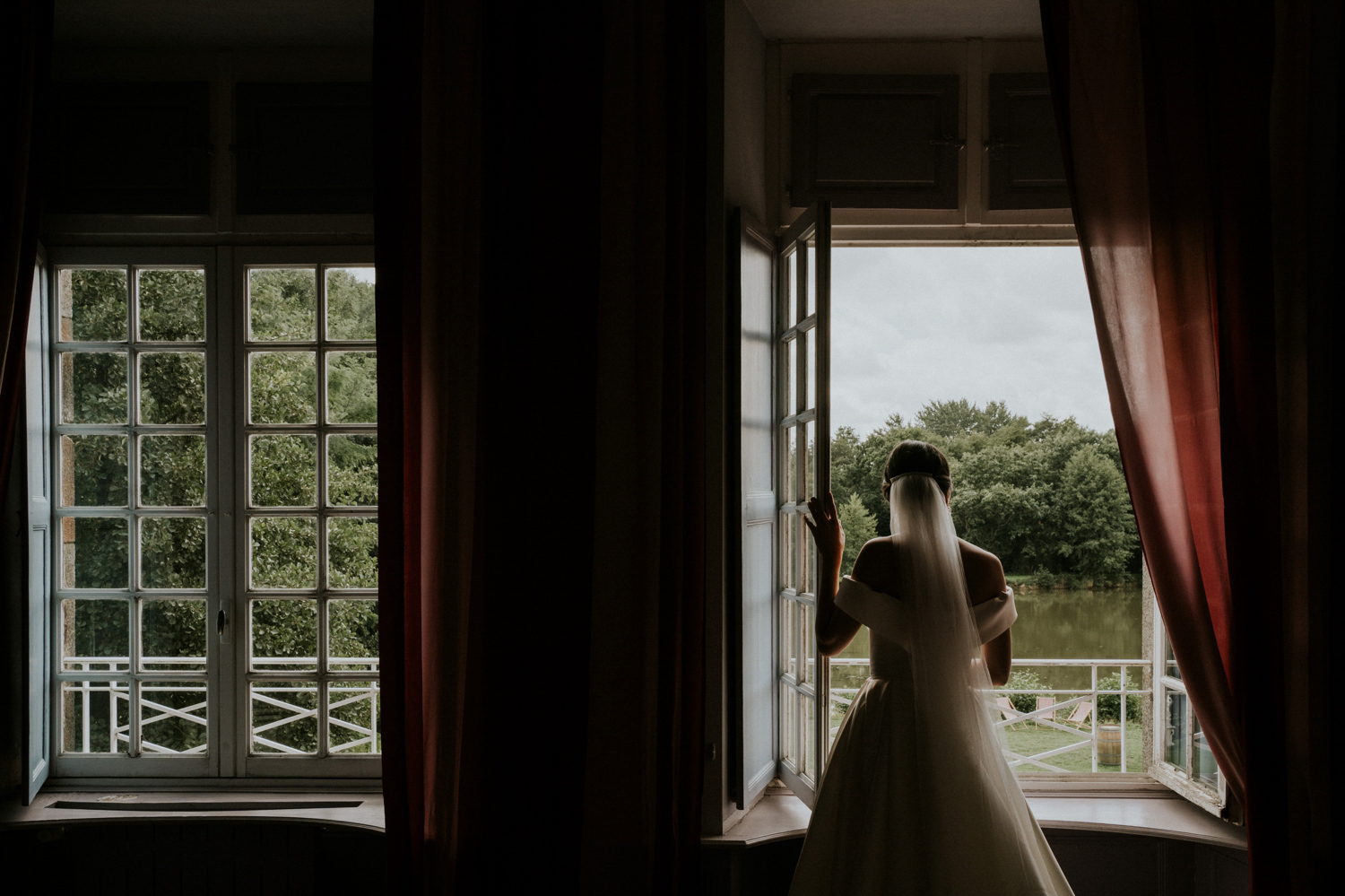 Wedding chateau de la motte beaumanoir brittany