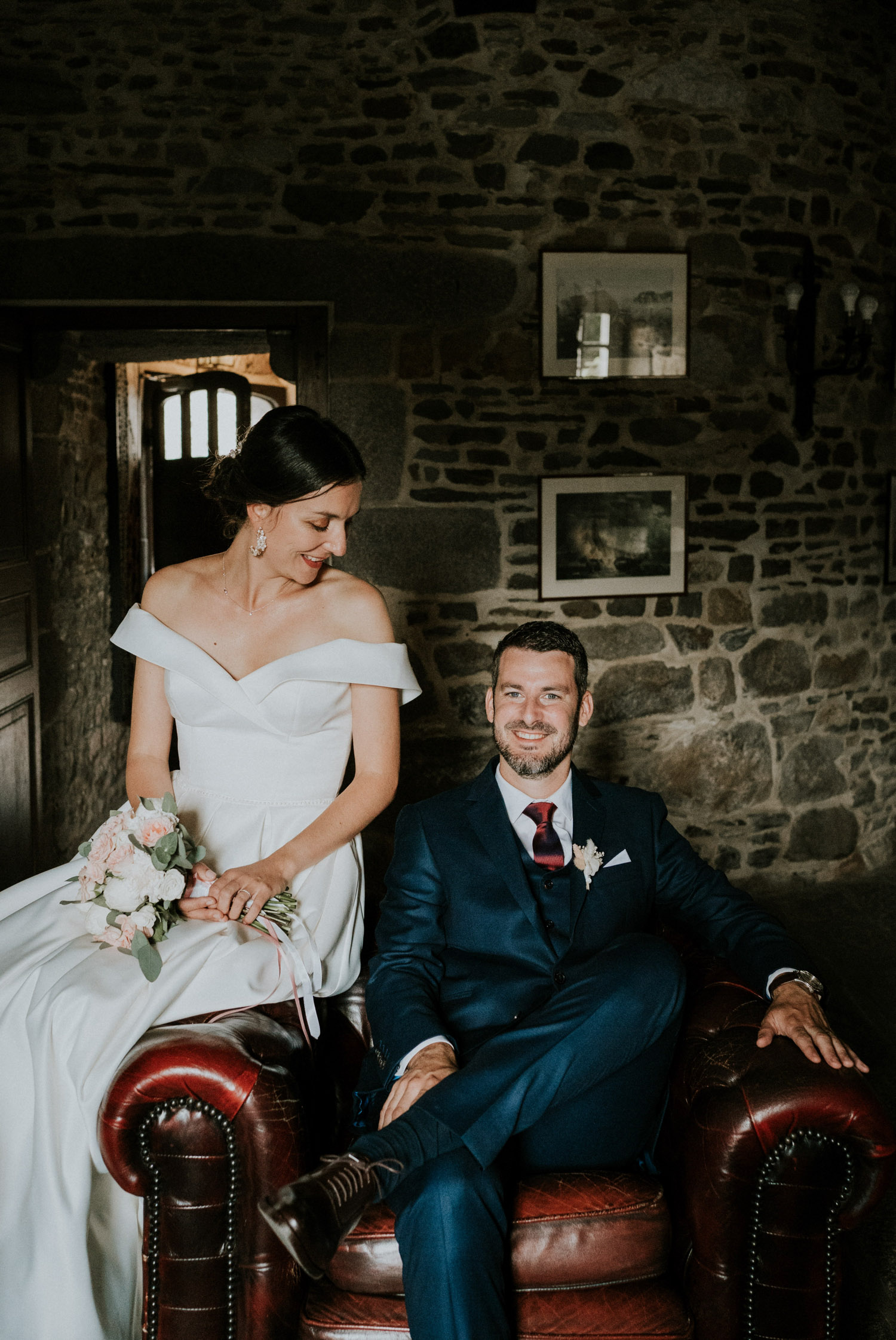 photographe mariage chateau de la motte beaumanoir bretagne