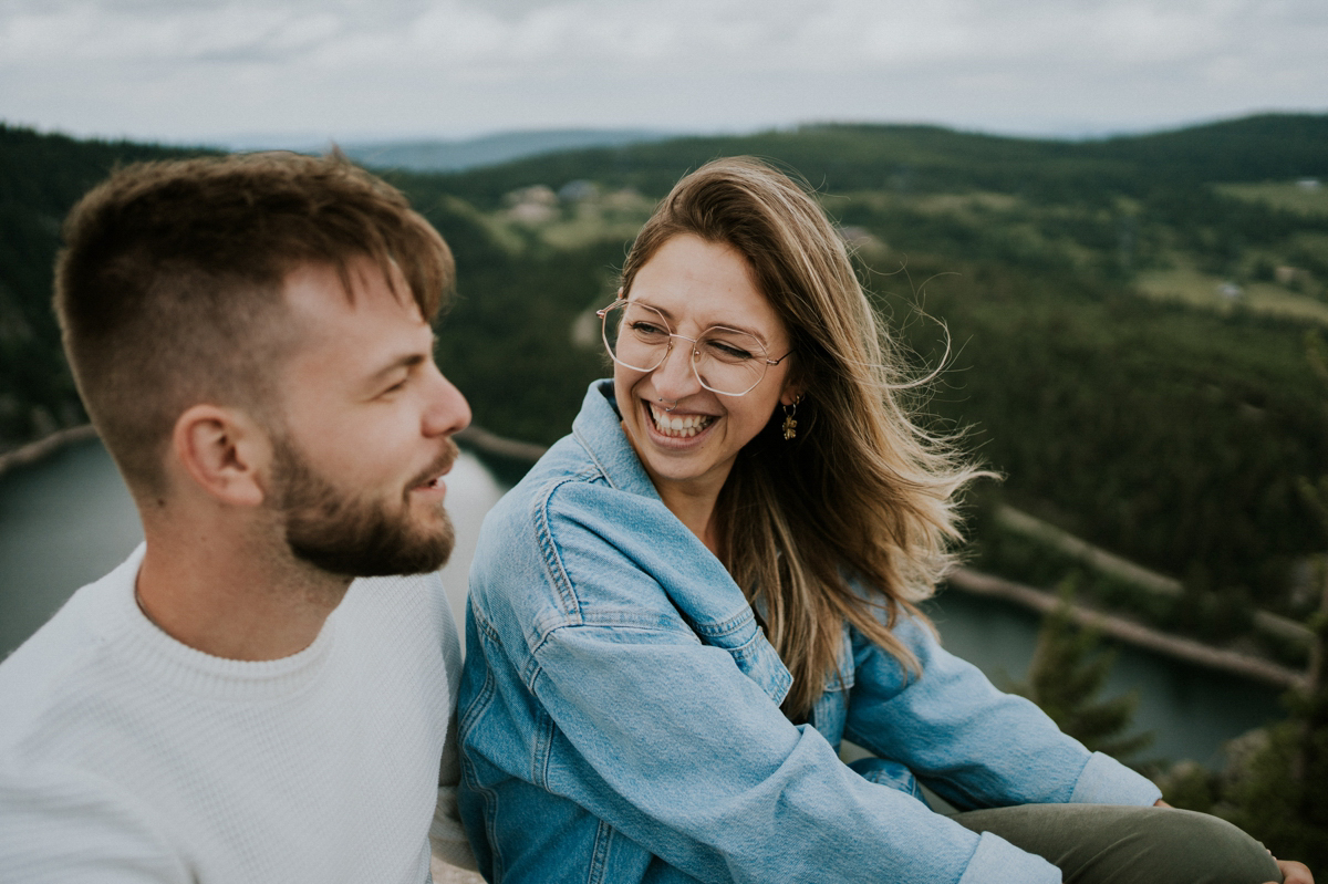 photographe couple alsace vosges engagement