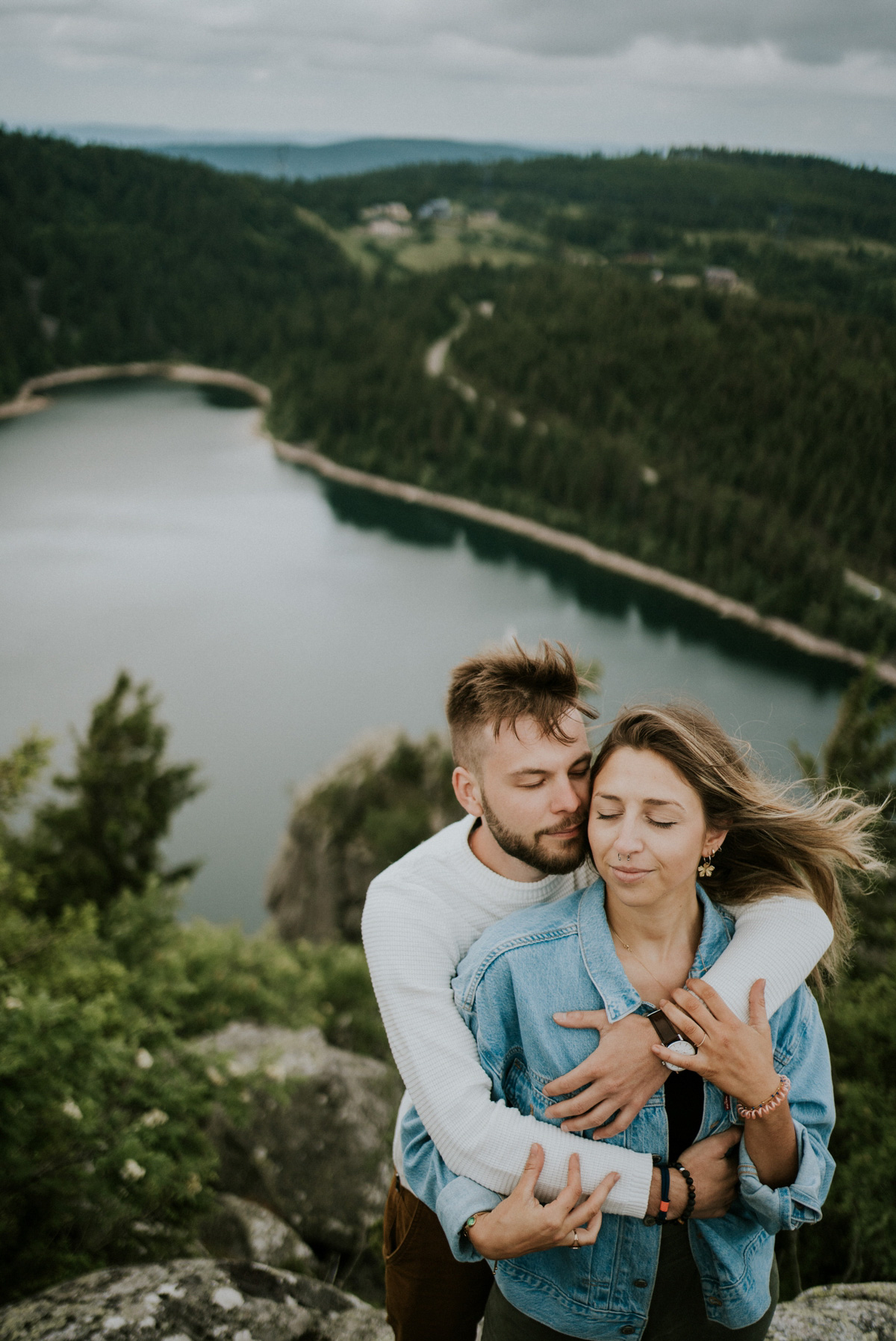 photographe couple alsace vosges engagement