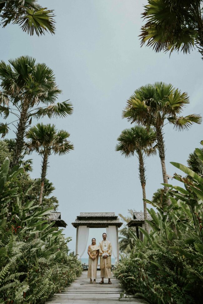 couple plage mariage hotel la passion Koh rong samloem
