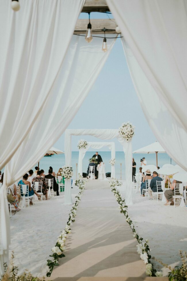 couple plage mariage hotel la passion Koh rong samloem