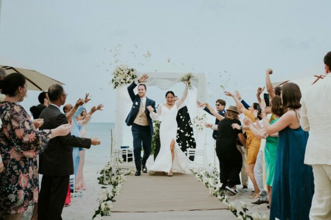 couple plage mariage hotel la passion Koh rong samloem