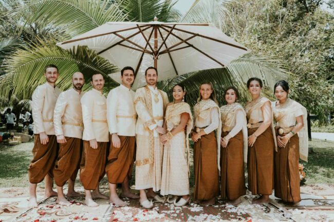 mariage traditionnelle Cambodge hotel la passion