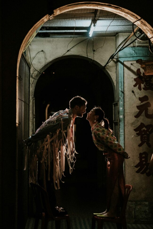 Quirky destination wedding Bangkok Thailand tropical