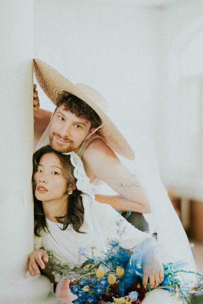 Natural wedding photoshoot Cannes French Riviera