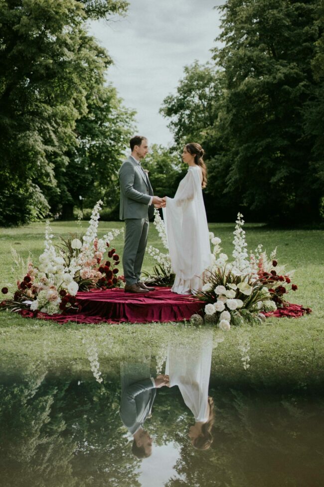 couple editorial wedding photographer chateau france