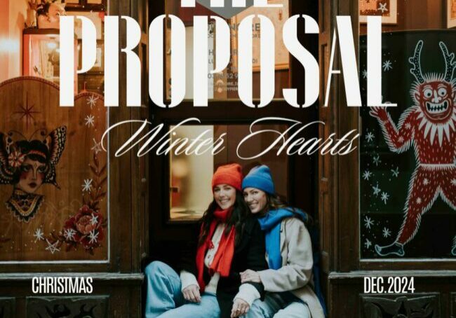 surprise proposal strasbourg Christmas market